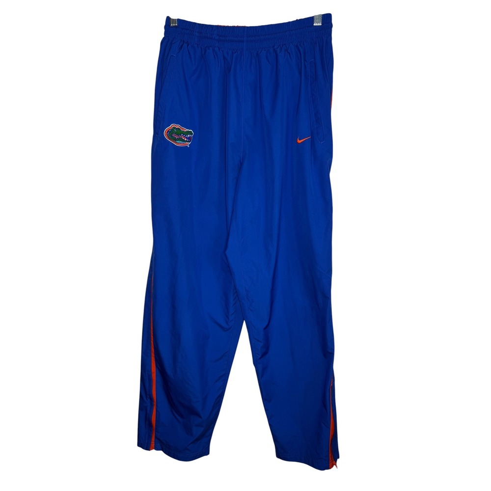 Nike Florida Gators Pants Mens Large Blue Orange Nike Fit Storm Track Warmup